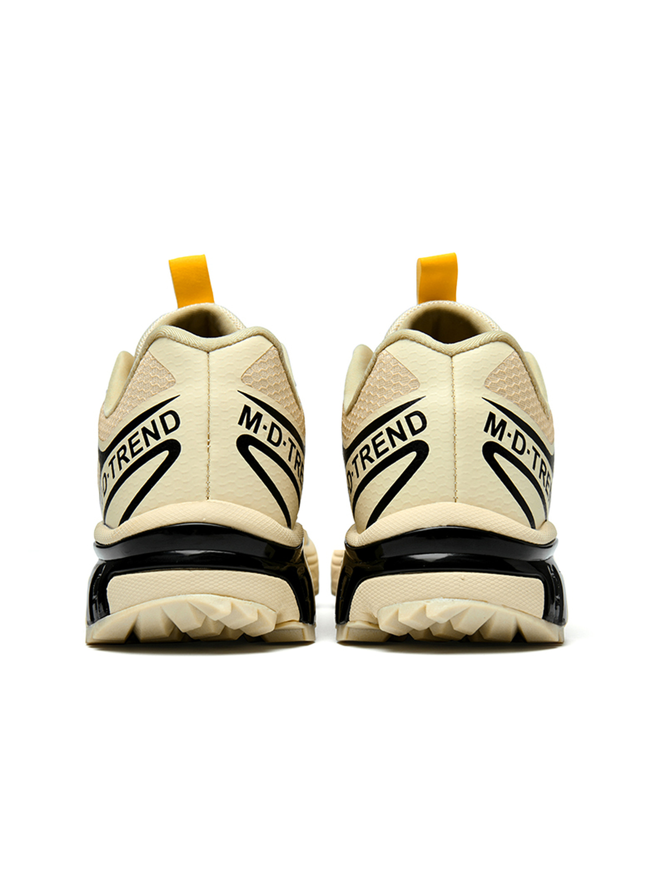 Khaki Men Trail Running Sneakers