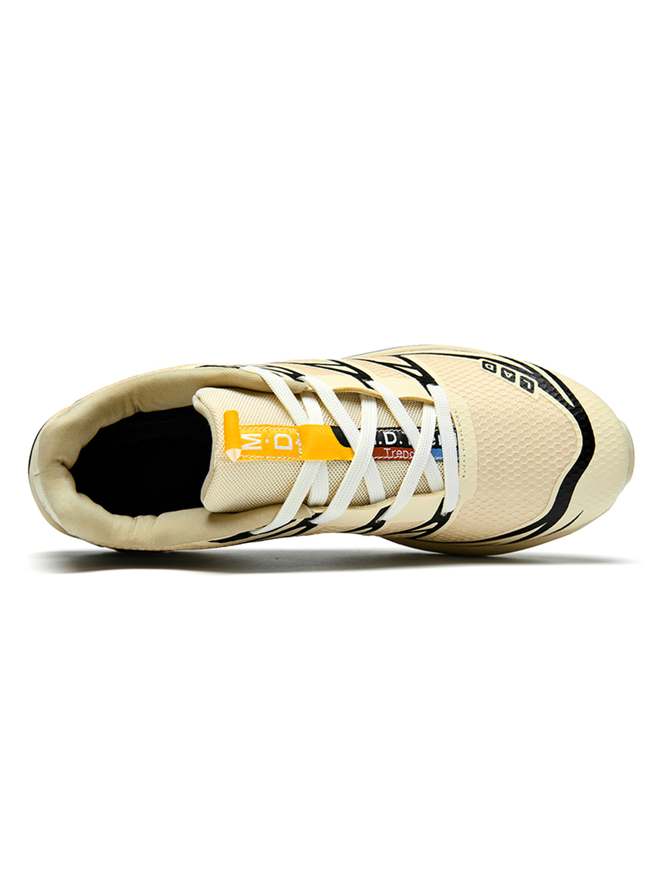 Khaki Men Trail Running Sneakers