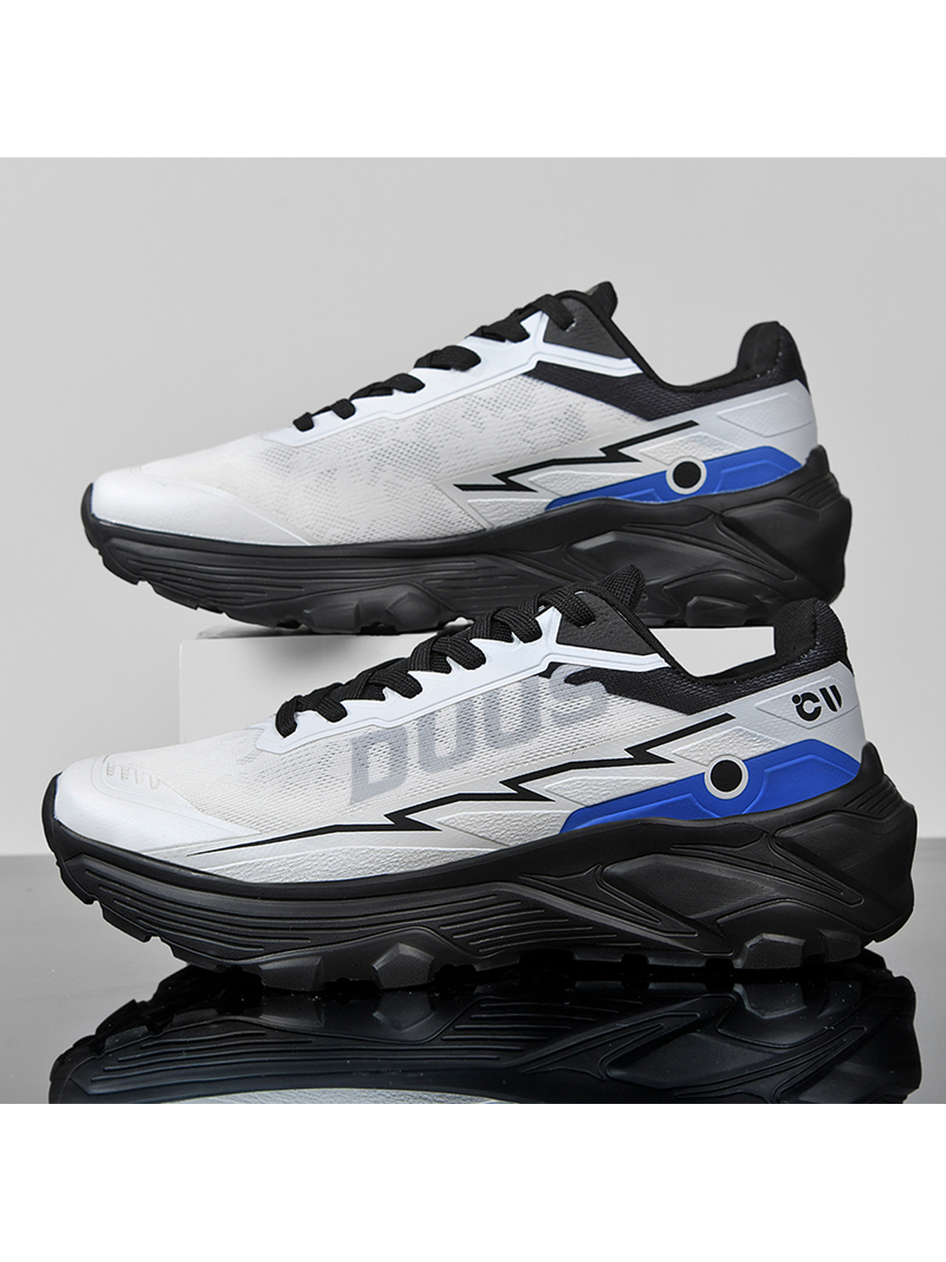 White Men Sports Sneakers