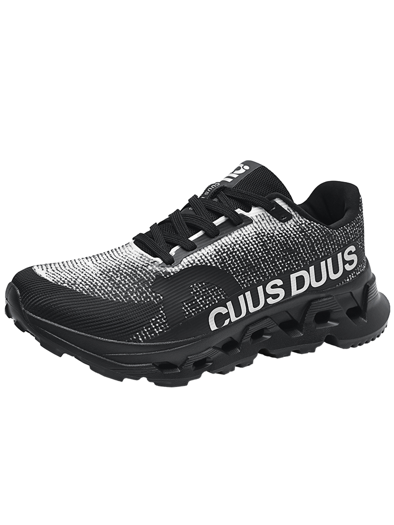 Men Black Sports Sneakers