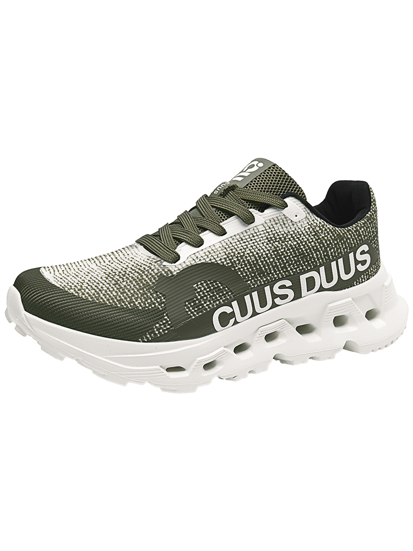 Men Green Athletic Running Sneakers