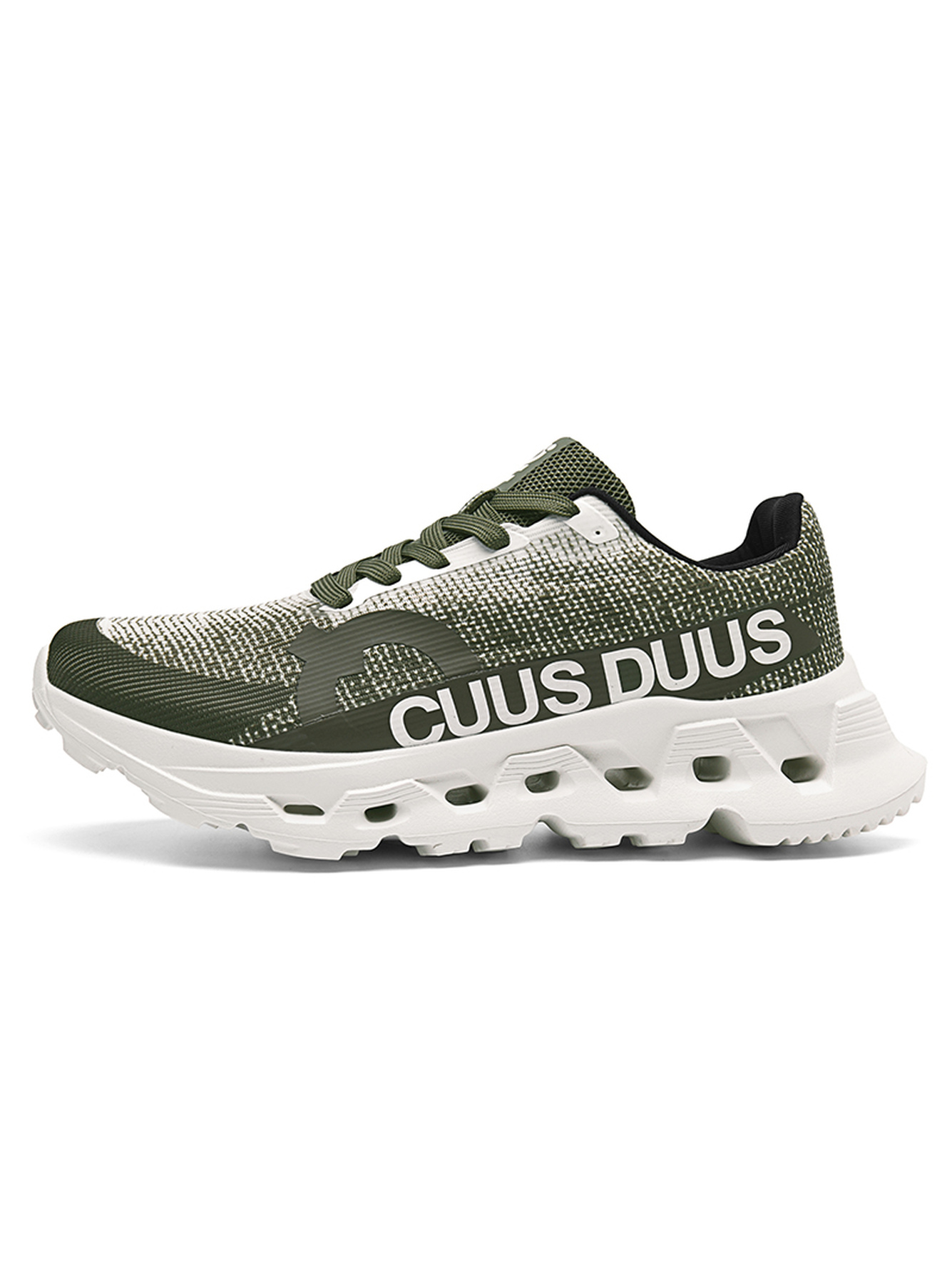 Men Green Athletic Running Sneakers