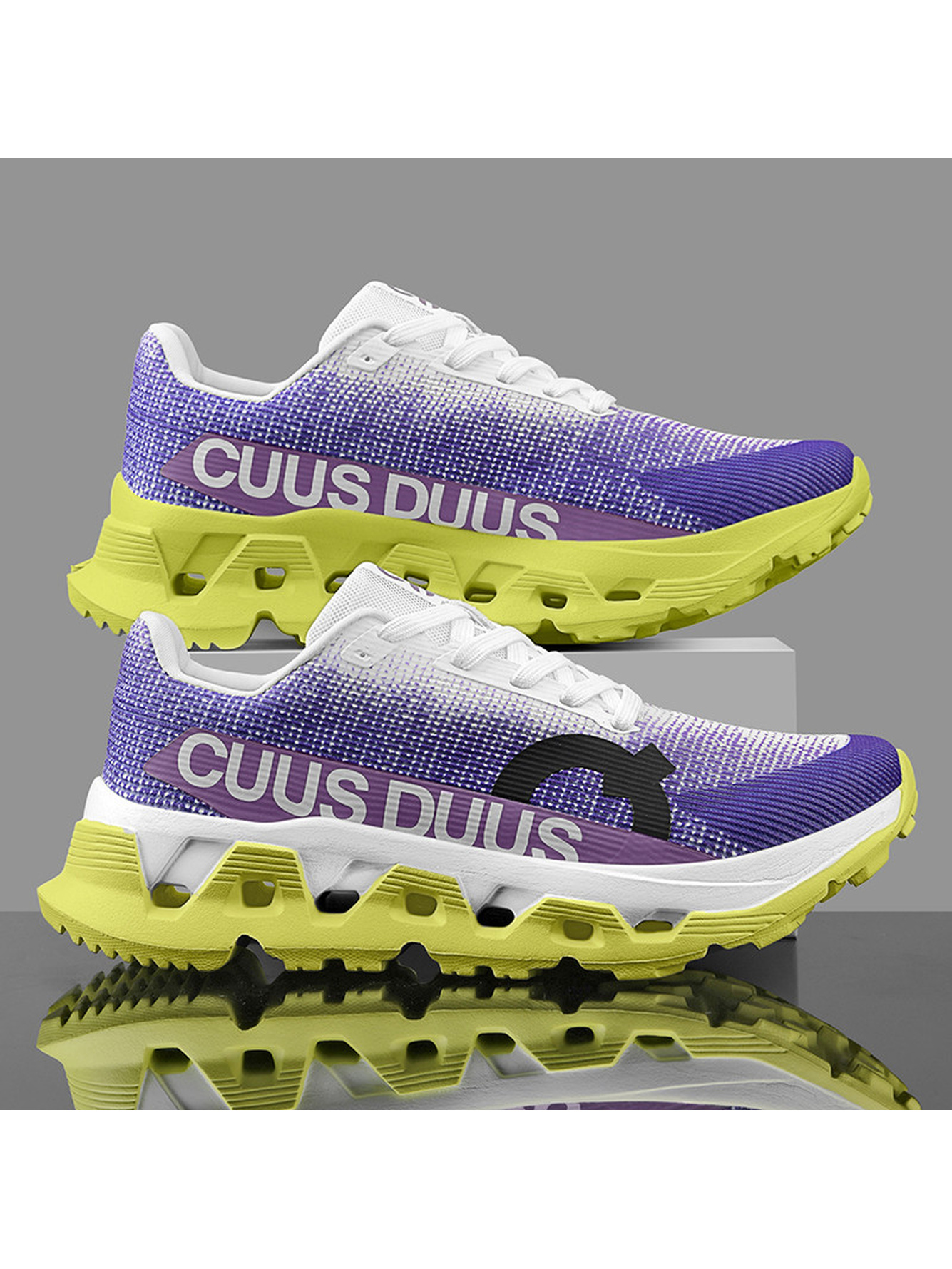 Men Purple Sports Sneakers