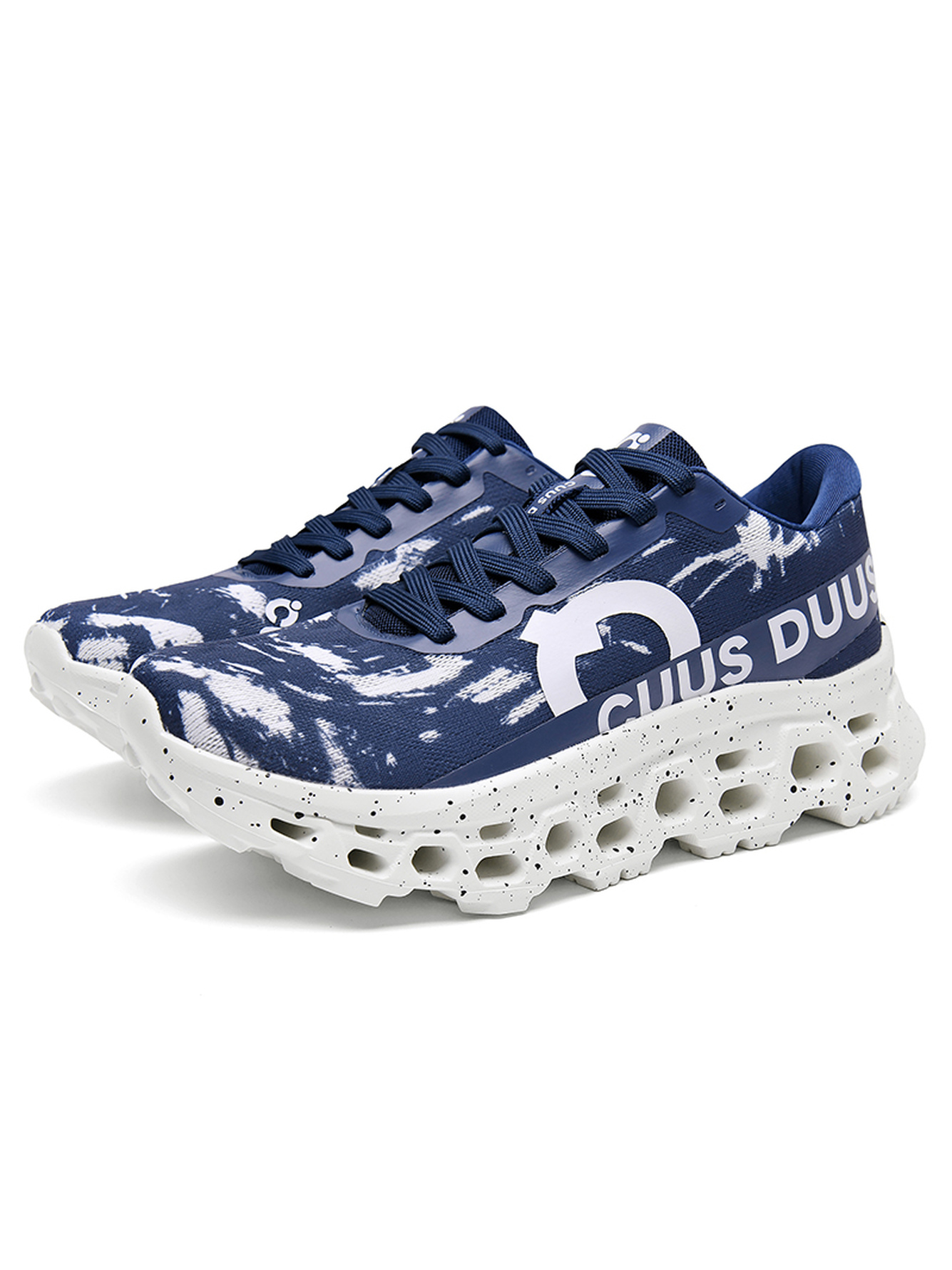 Men Blue Breathable Running Shoes