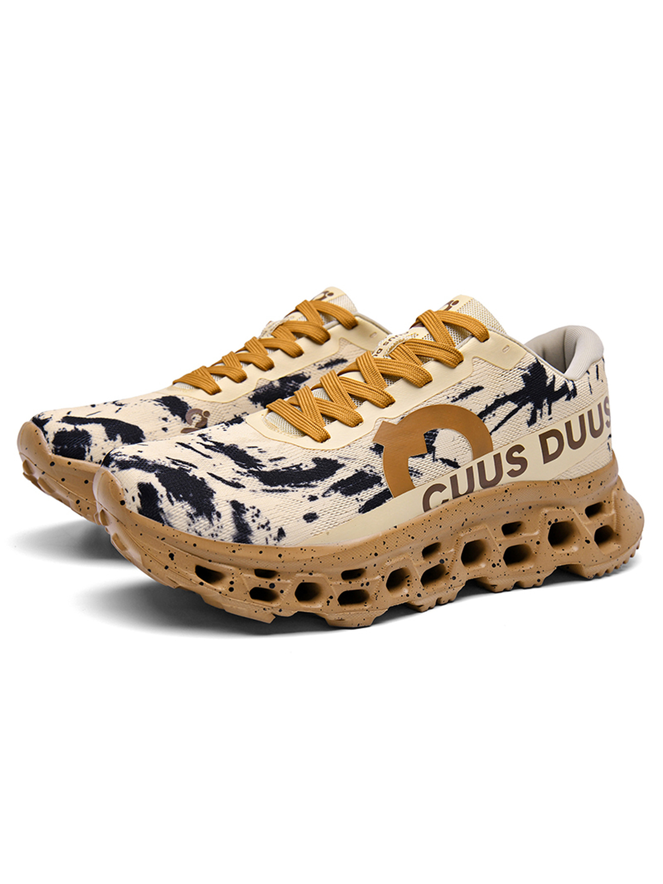 Khaki Men Sports Sneakers