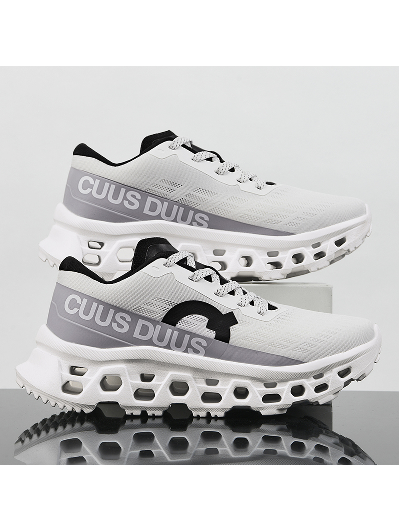 Men White Sports Running Shoes