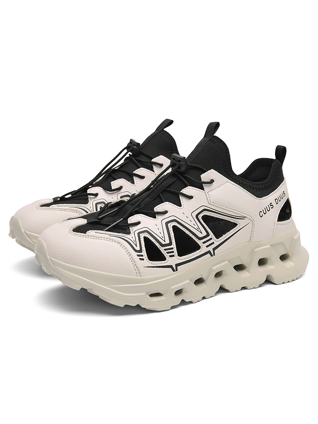Men Khaki Sport Sneakers