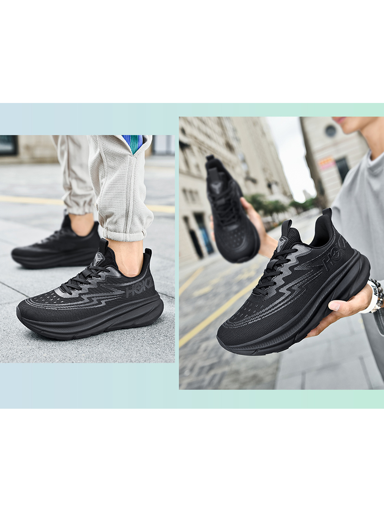 Men Black Sports Shoes