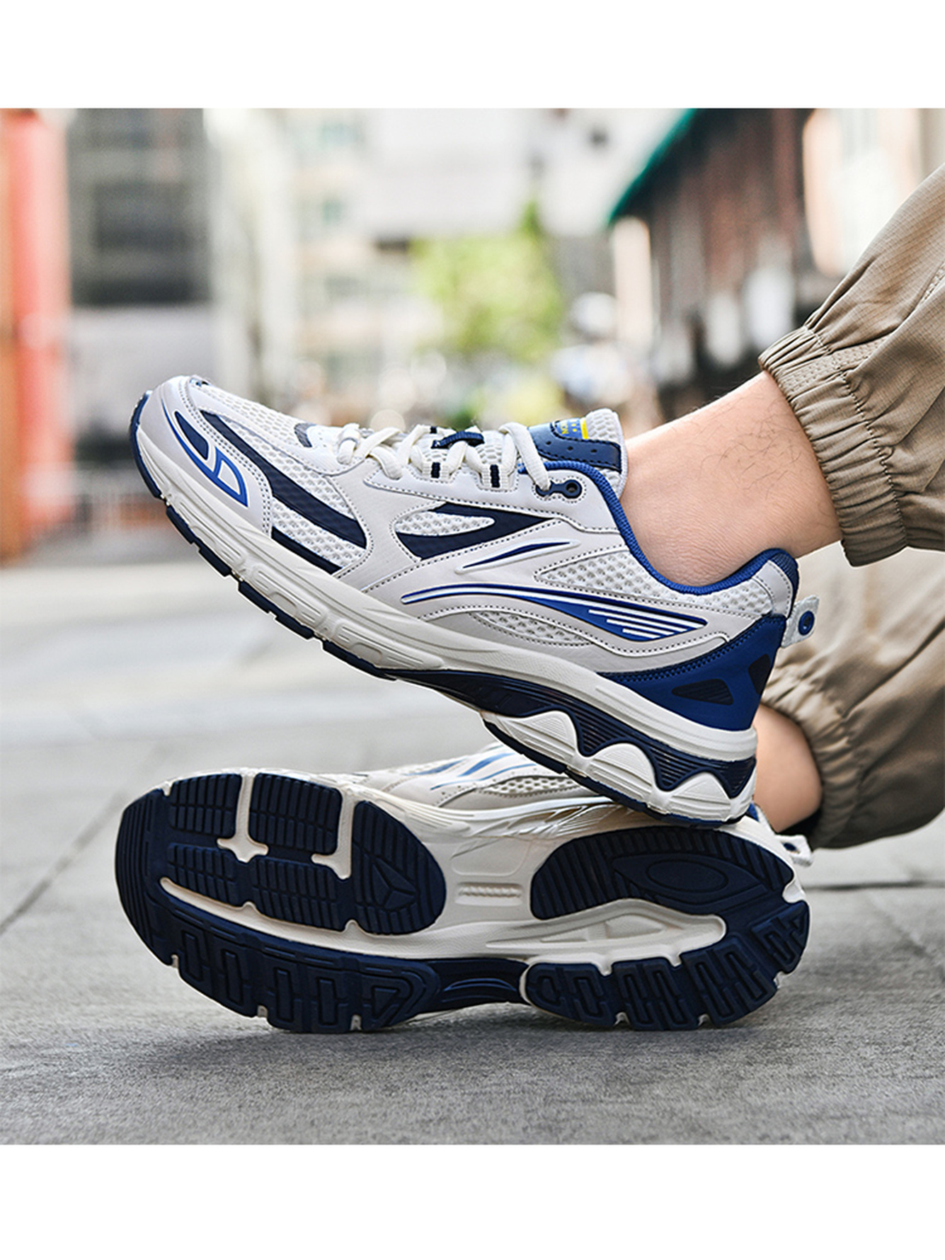 Men Multi-Color Athletic Sports Sneakers