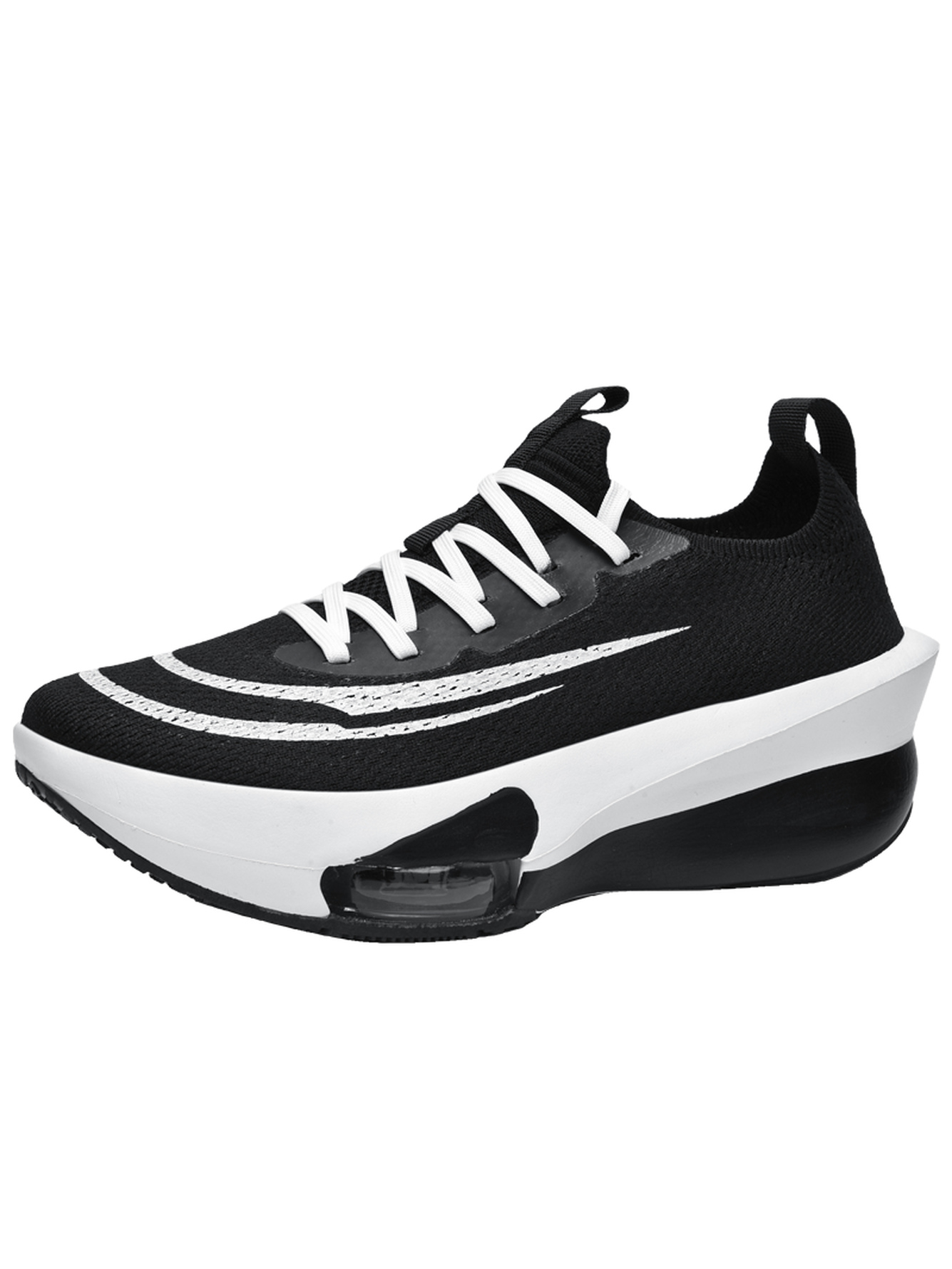 Men Black Sports Running Shoes