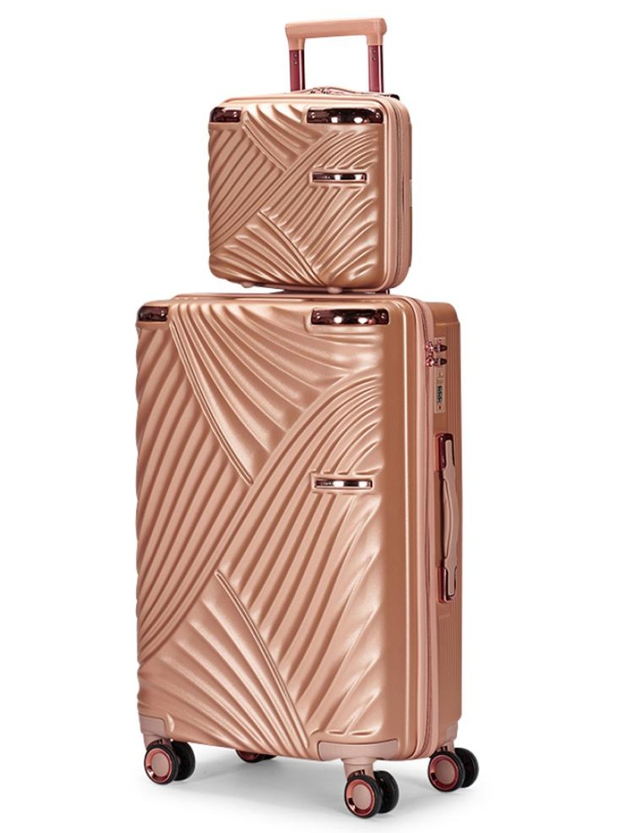 4-Piece Luggage Set, Gold