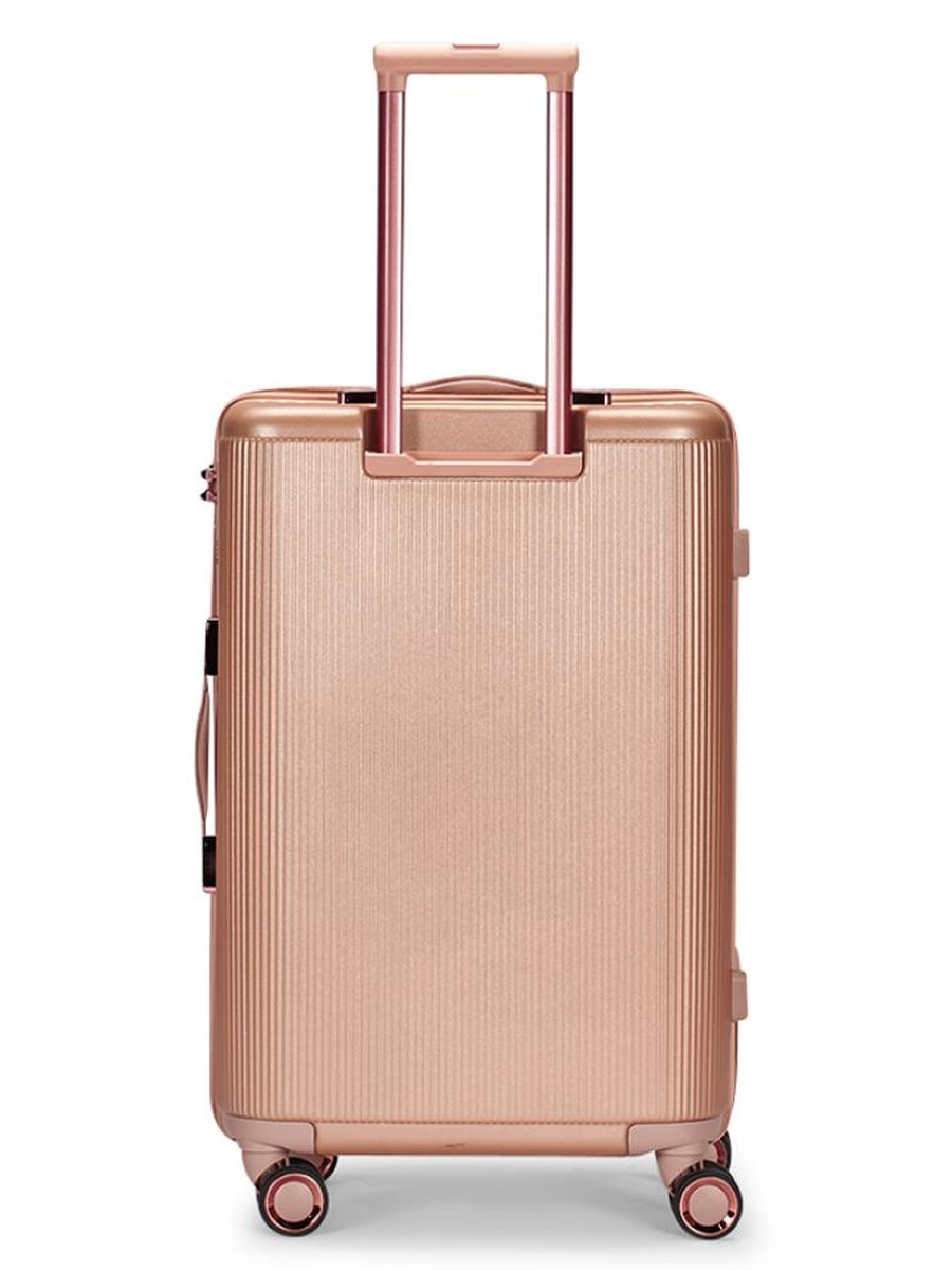 Cabin Carry Check-In Luggage Trolley - Size 20 inch, Gold