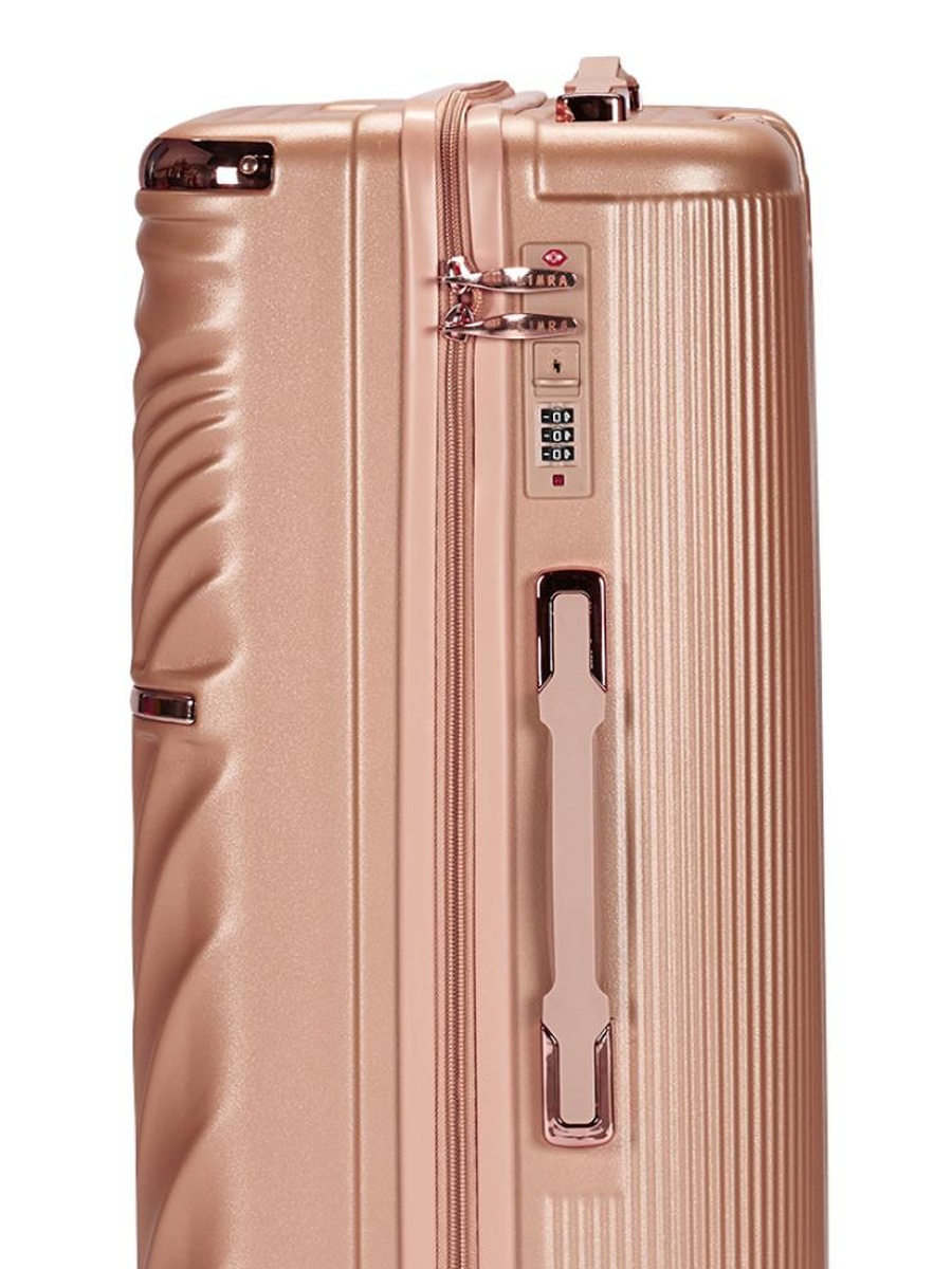 Cabin Carry Check-In Luggage Trolley - Size 20 inch, Gold