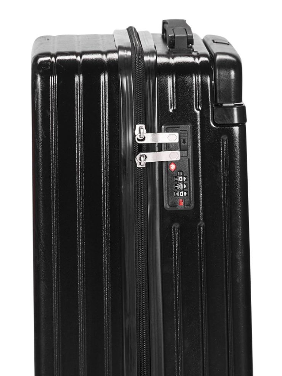 3-Piece Luggage Set, Black