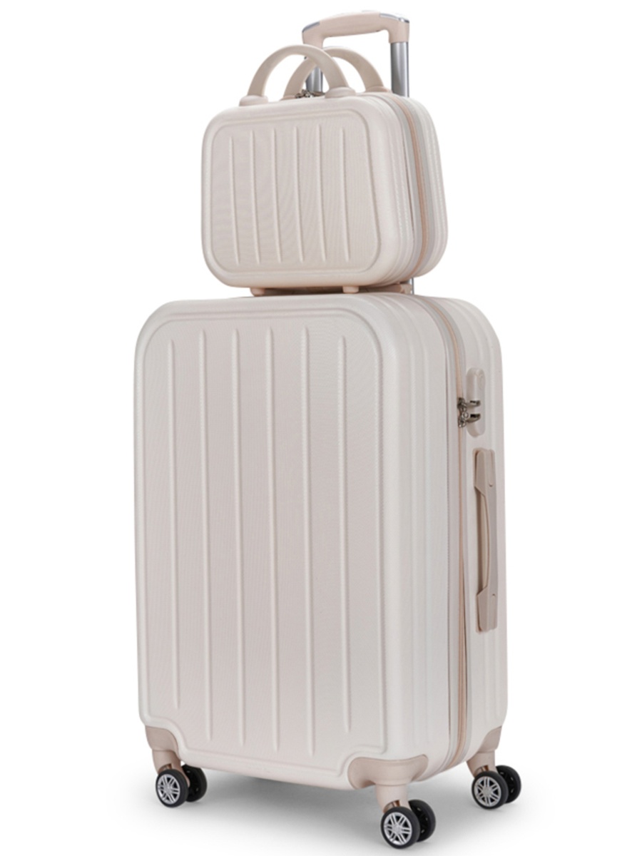 4-Piece Hard-Sided Luggage Set with Wheels, 28-24-20-12 inches