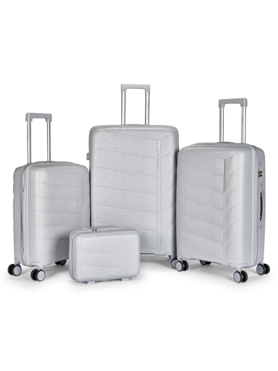 4-Piece Suitcase Luggage Set with Wheels - (14/20/24/28) inch