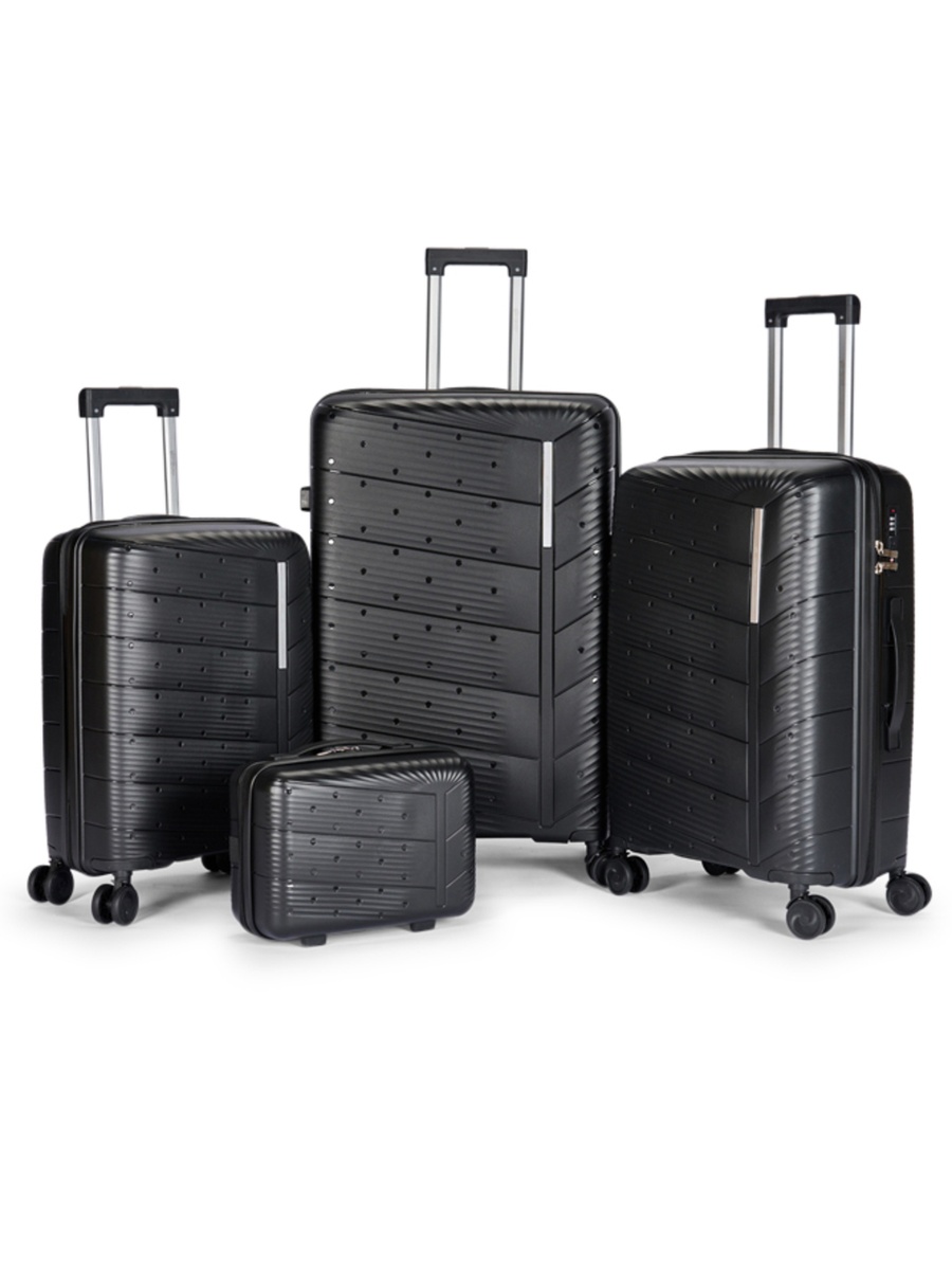 4-Piece Suitcase Luggage Set with Wheels - (14/20/24/28) inch