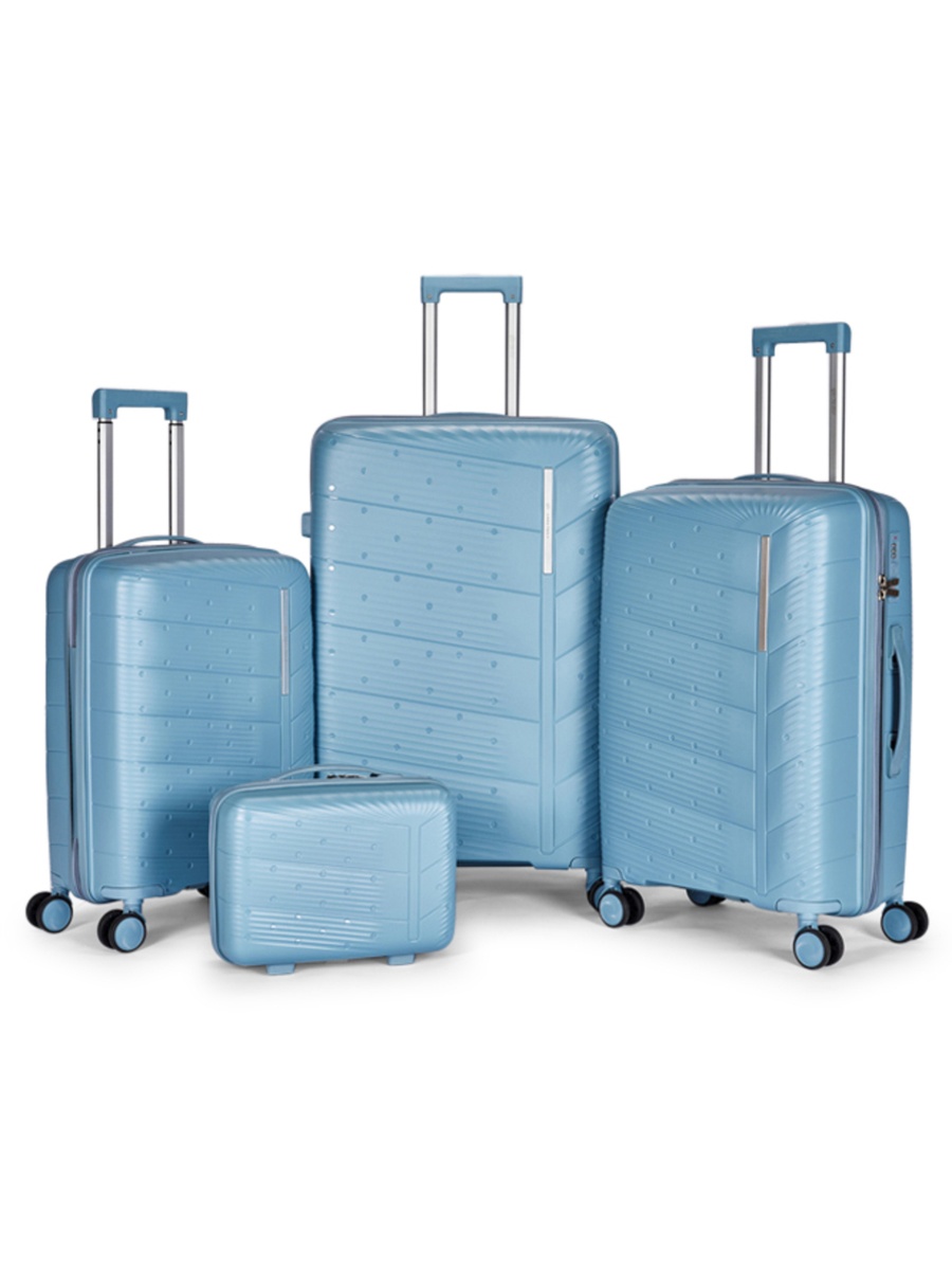 4-Piece Suitcase Luggage Set with Wheels - (14/20/24/28) inch