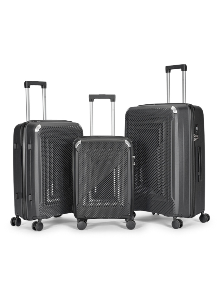 3-Piece Suitcase Luggage Set with Wheels - (20/24/28) inch