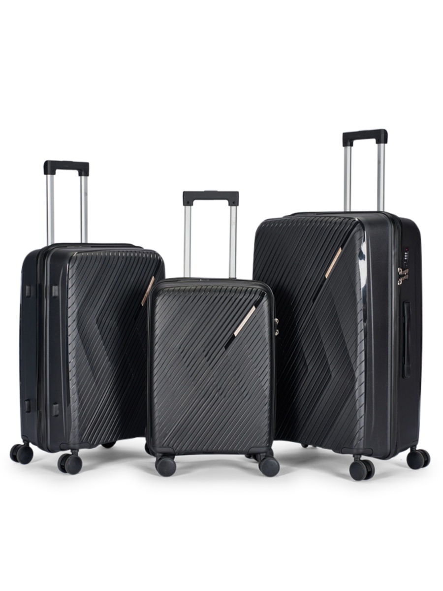 3-Piece Suitcase Luggage Set with Wheels - (20/24/28) inch
