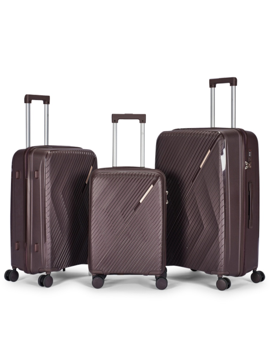 3-Piece Suitcase Luggage Set with Wheels - (20/24/28) inch