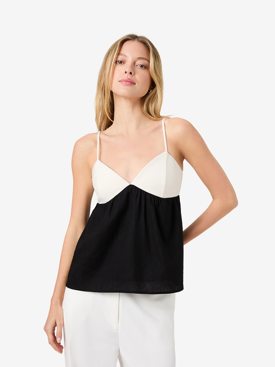Aimee Cotton Strapless Top