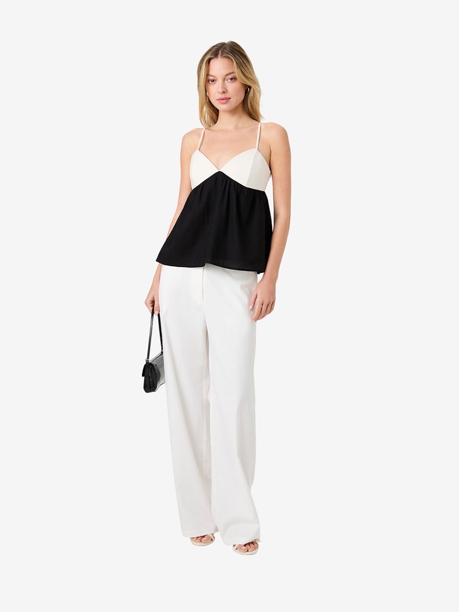 Aimee Cotton Strapless Top