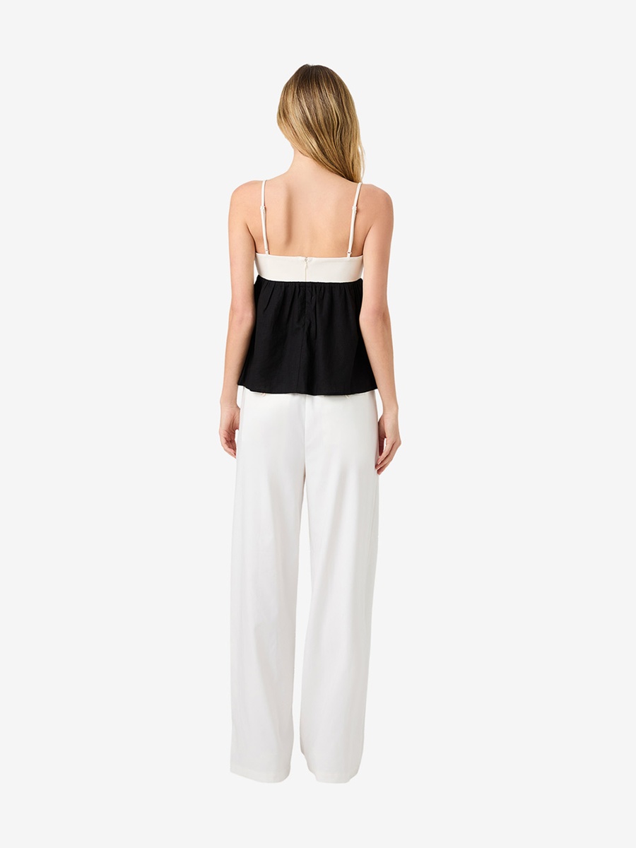 Aimee Cotton Strapless Top