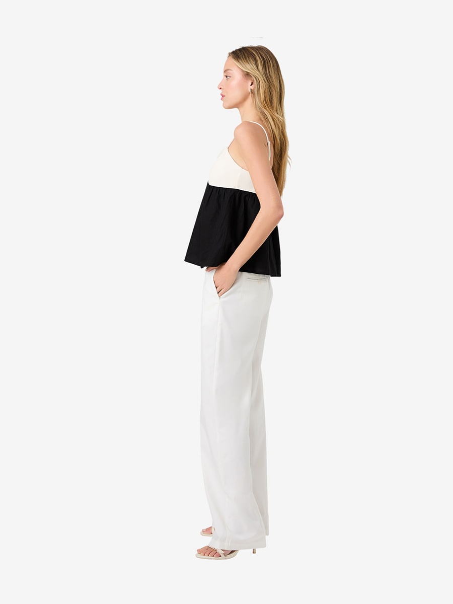Aimee Cotton Strapless Top