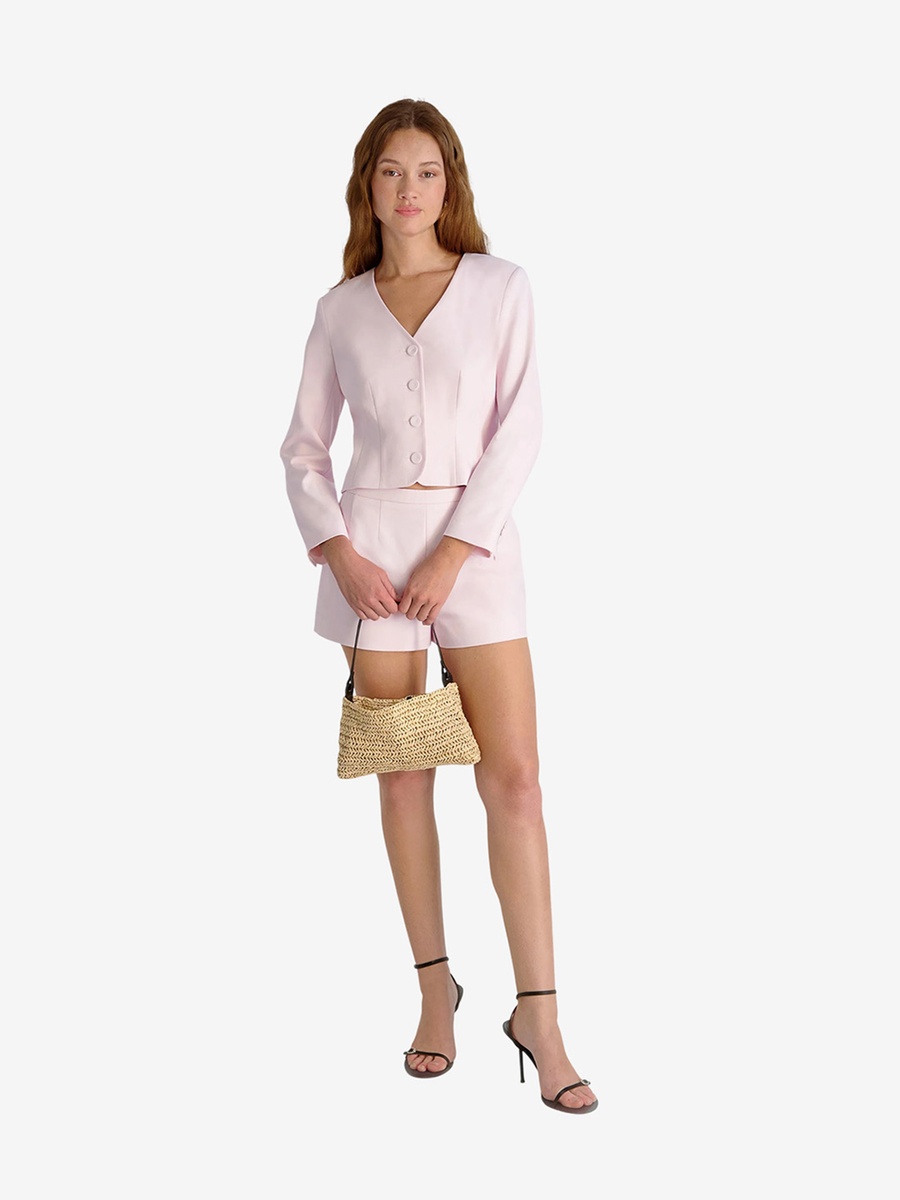 Pink Icing Halsey Twill Tailored Shorts