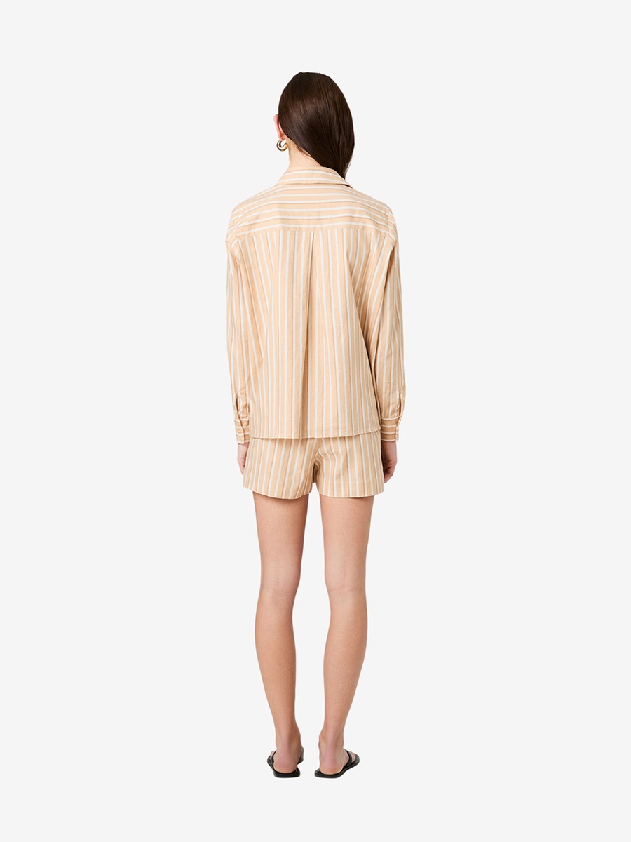 Sandlot Stripe Aspen Linen Sandlot Stripe Shirt