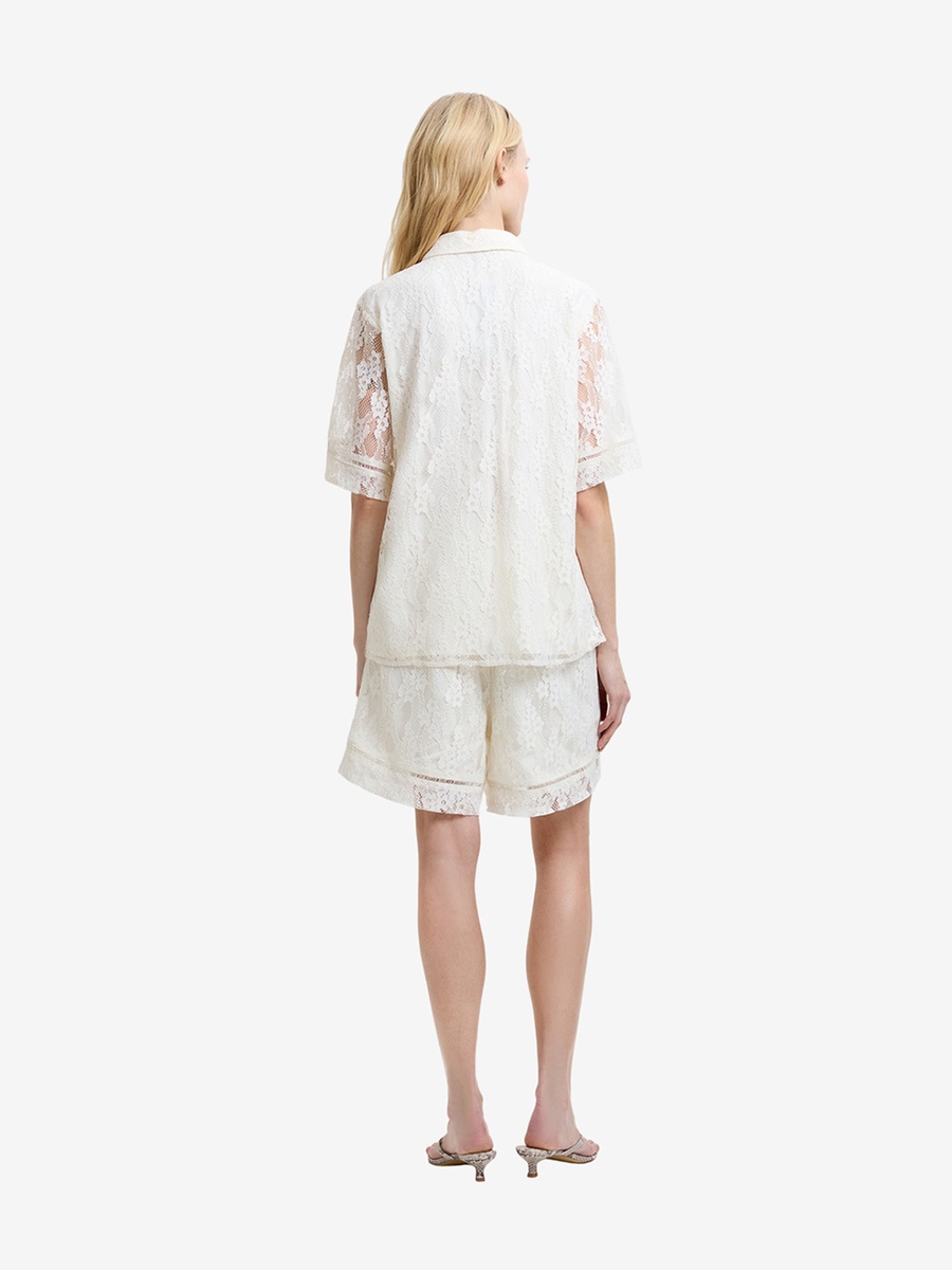 Zoe Lace Button Through Shirt