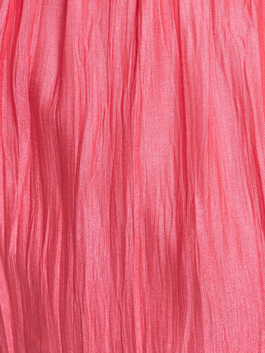 Fuschia Pink Novie Crinkle Trousers