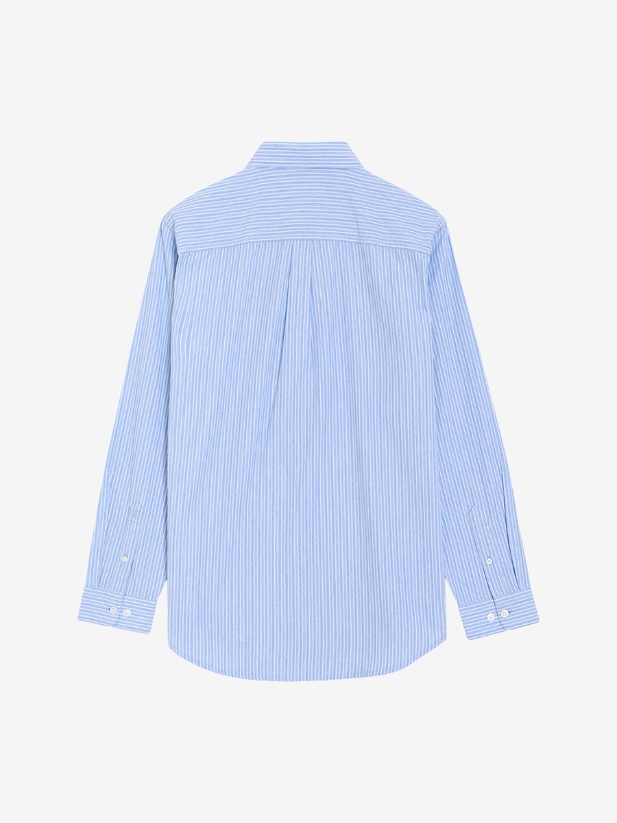 Men Long Sleeve Stripe Shirt