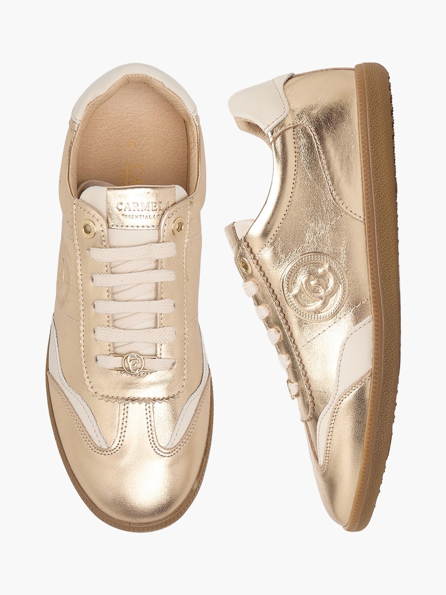 Women Lace-Up Leather Ankle Sneakers