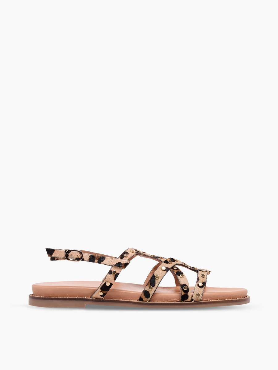 Women Studded Leather Sandals