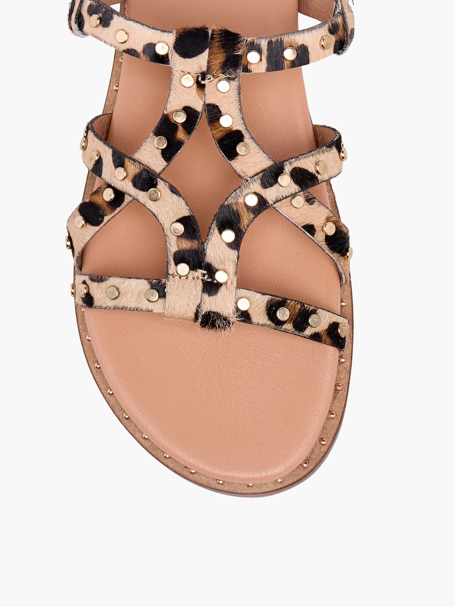 Women Studded Leather Sandals