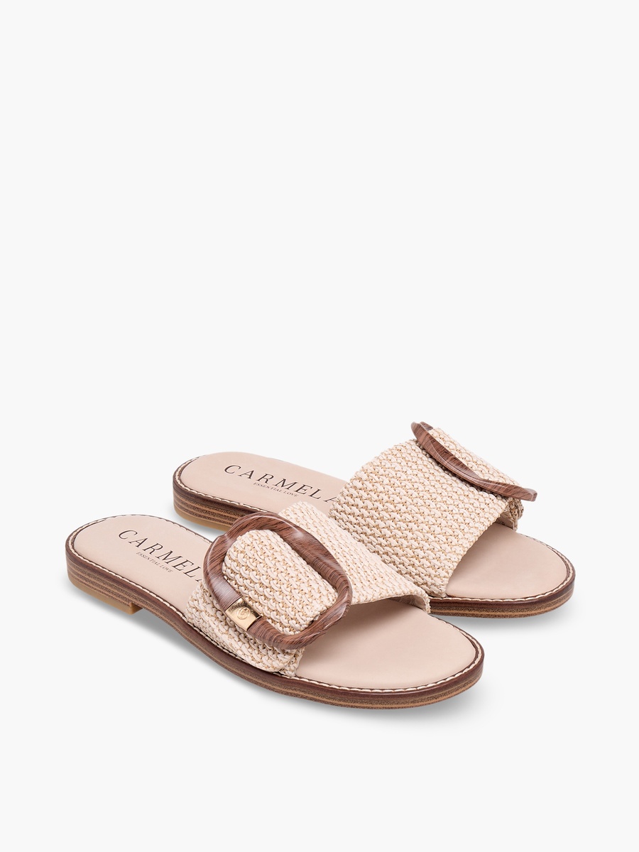 Women Textured Leather Sandals