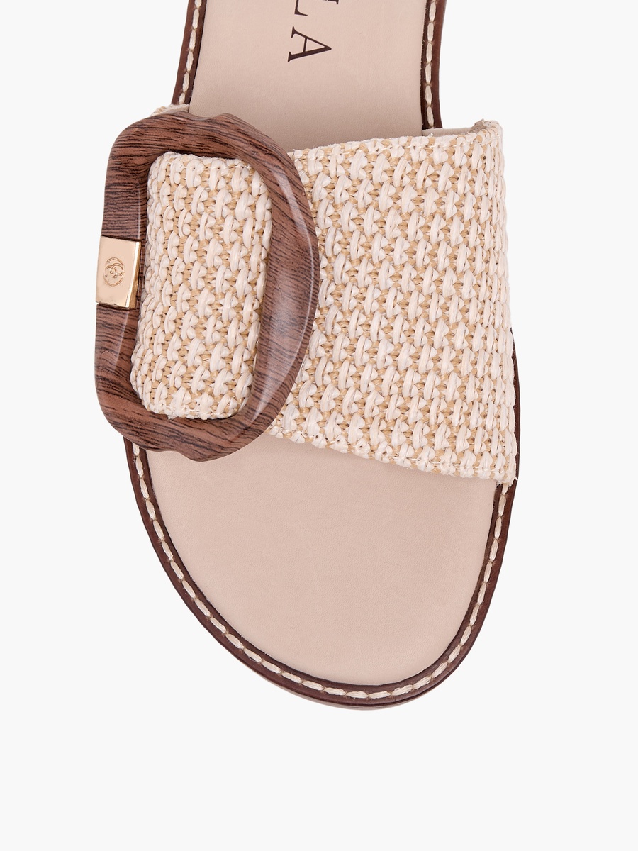 Women Textured Leather Sandals