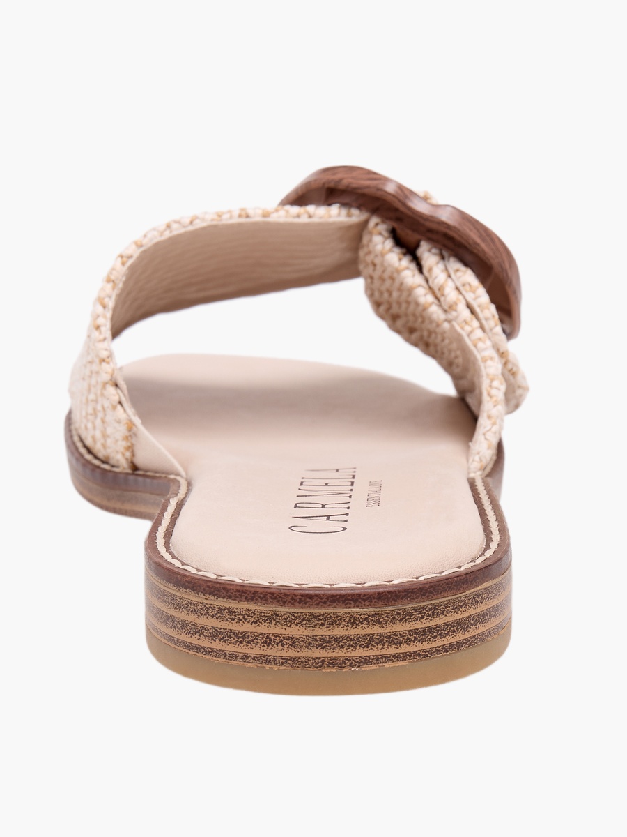Women Textured Leather Sandals