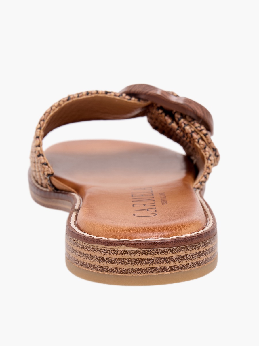Women Textured Leather Sandals