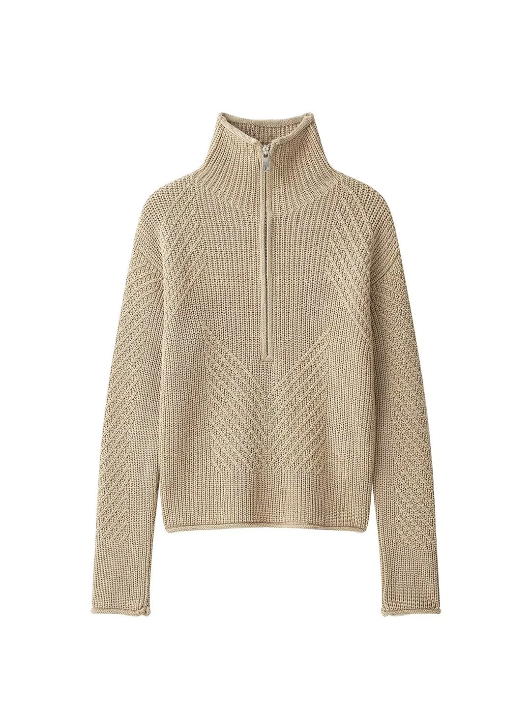 Khaki Texture Sweater