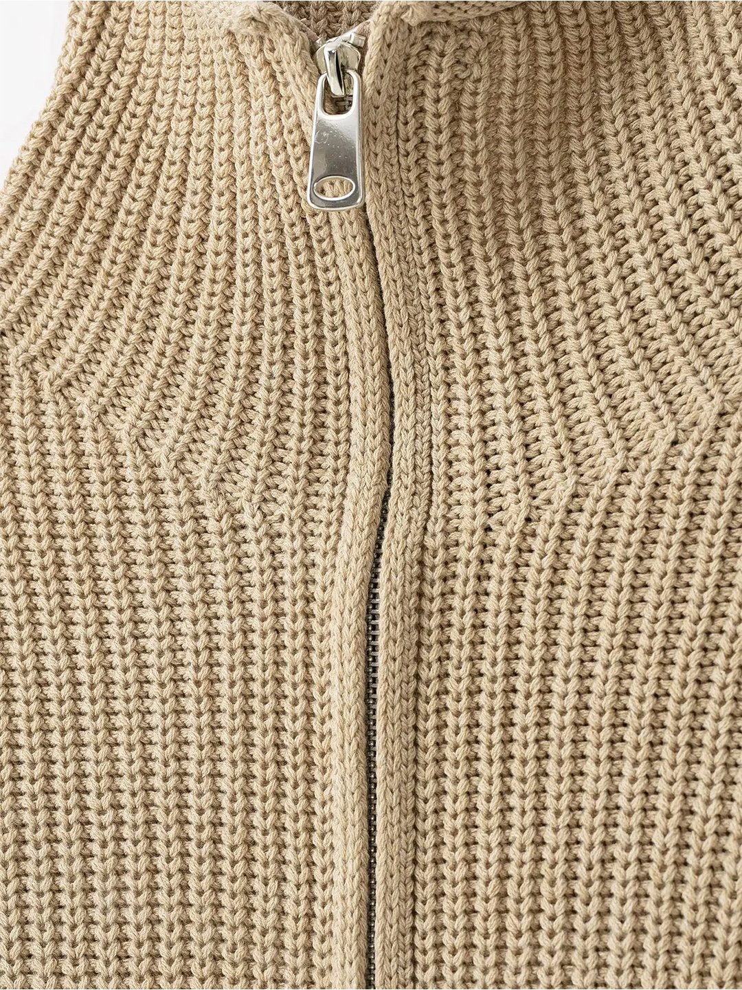 Khaki Texture Sweater