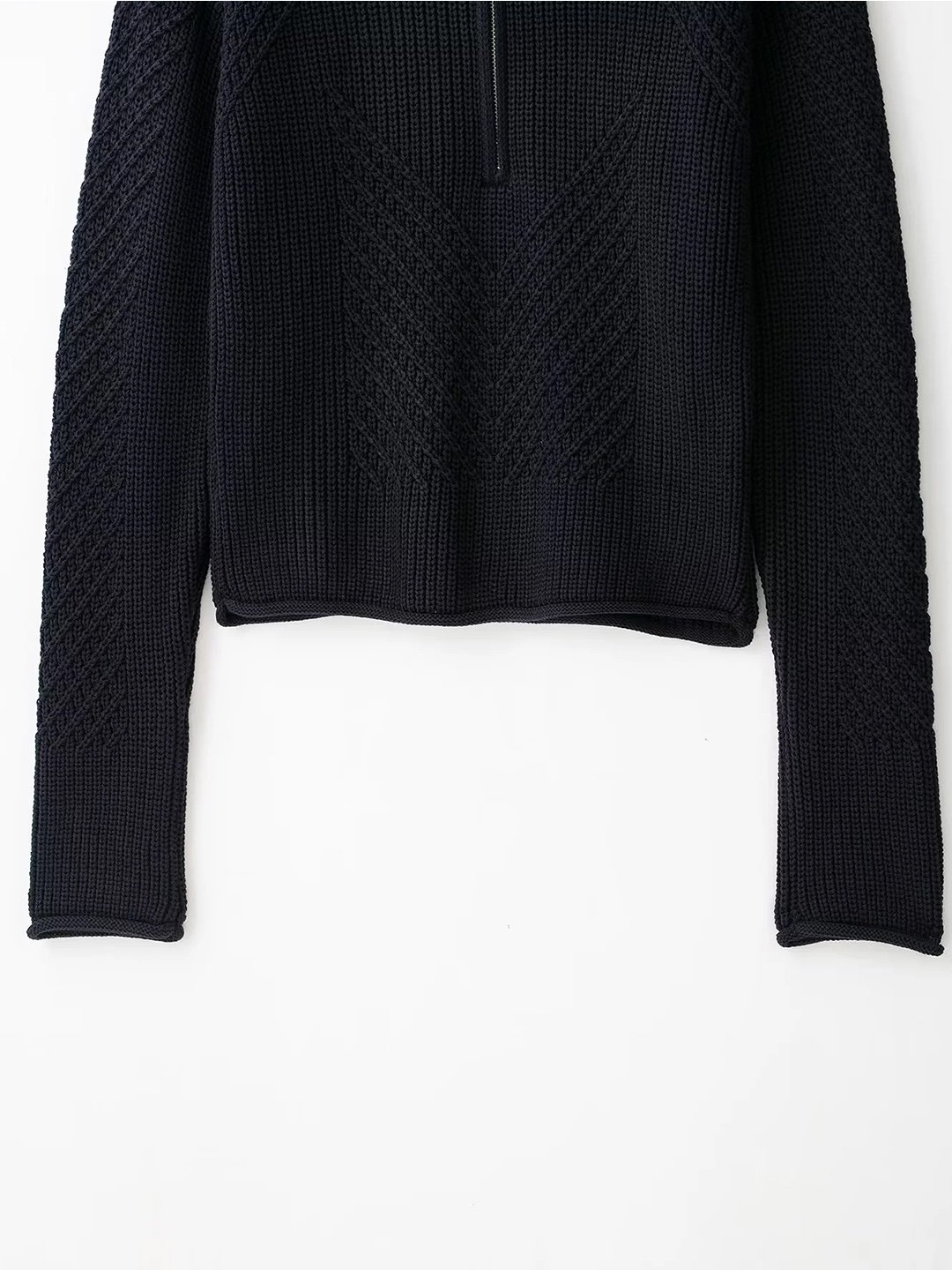 Black Solid Cardigan