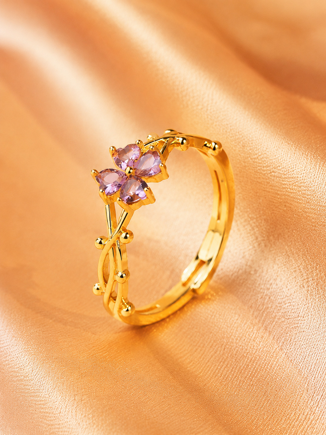 Pink Blossom Ring