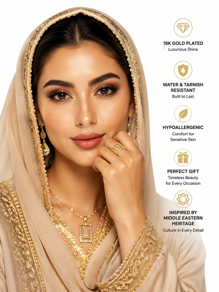 Golden Pave Ring