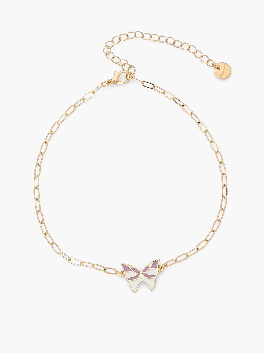 Pack of 3 Gold Tone Embellished Anklet