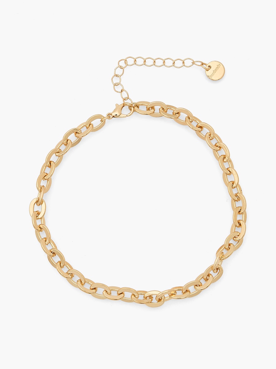 Pack of 3 Gold Tone Embellished Anklet