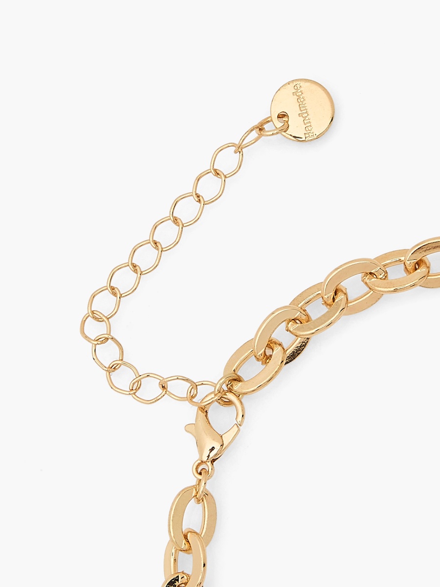 Pack of 3 Gold Tone Embellished Anklet
