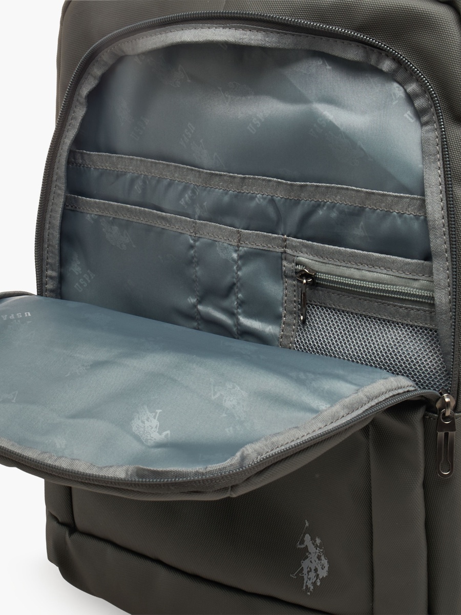 Logo Backpack with Padded Shoulder Straps - 18x22x21 cms